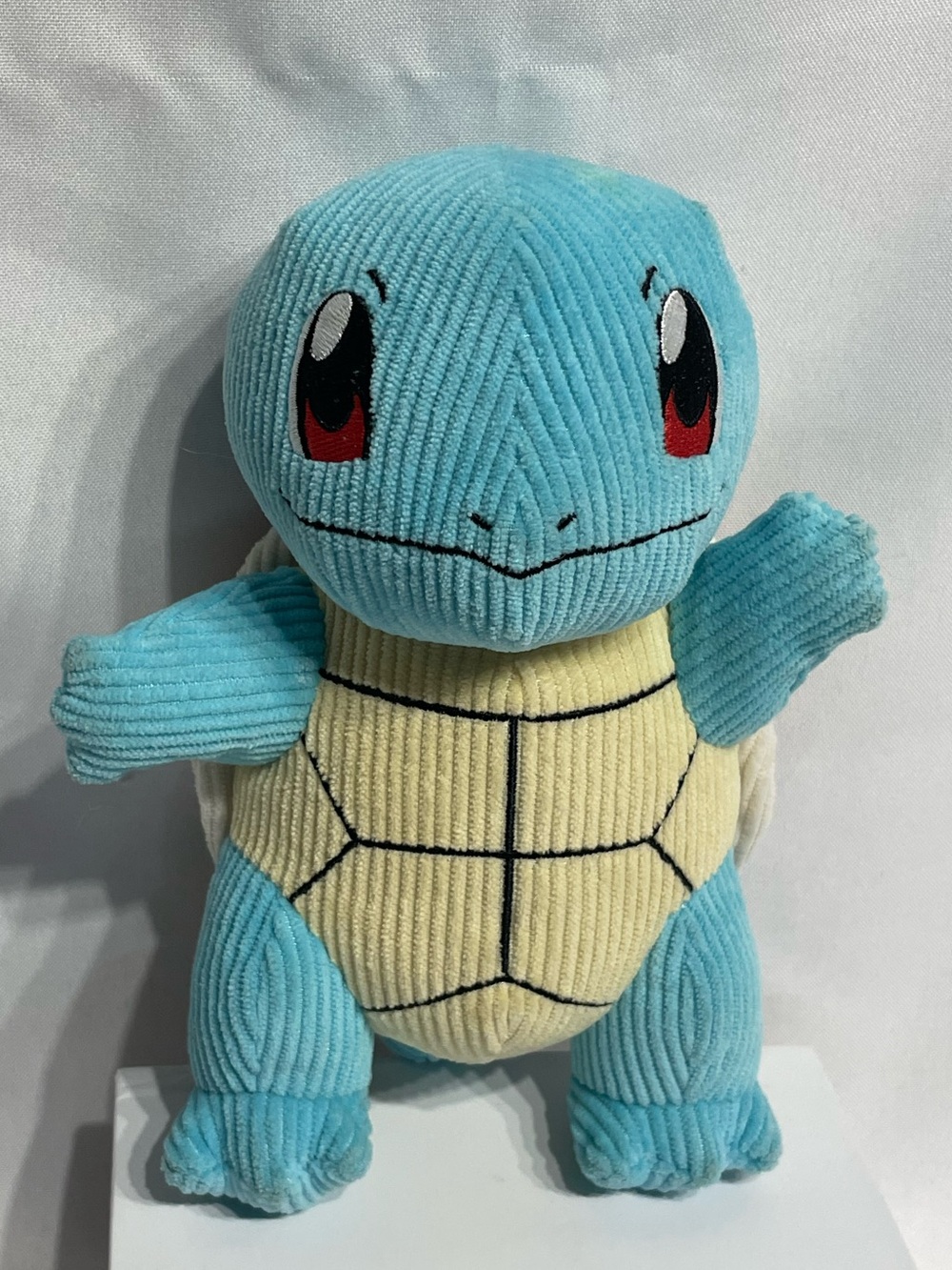 Pokémon 8" Corduroy Squirtle Plush Like New!